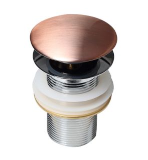 Донный клапан Melana MLN-330303BR без перелива бронза